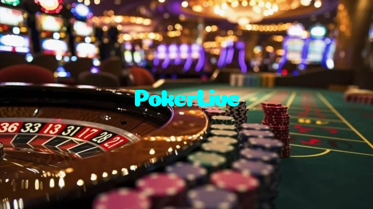 PokerLive casino presented on mobile device in Pakistan with slots and live games